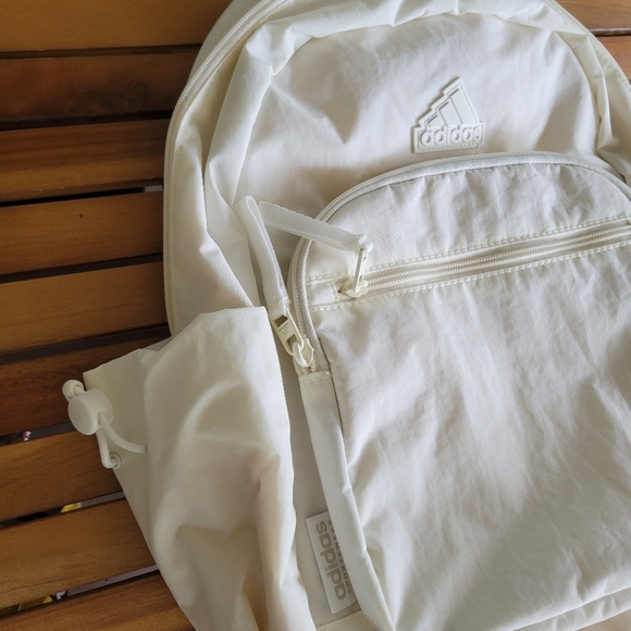 Adidas Cream Backpack Unisex - Picture 4 of 13